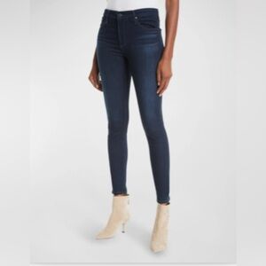 AG Jeans adriano goldschmied the Farrah High-rise skinny dark blue size 29 R